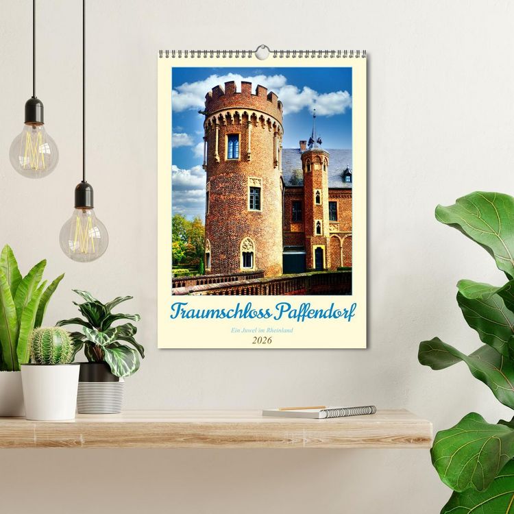 Produktbild: Traumschloss Paffendorf - Ein Juwel im Rheinland (Wandkalender 2026 DIN A3 hoch), CALVENDO Monatskalender
