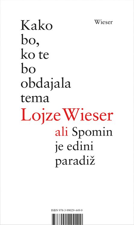 Produktbild: Mit klarem Blick hingehen, an den Rand oder Die Erinnerung ist das einzige Paradies / Kako bo, ko te bo obdajala tema ali Spomin je edini paradiž