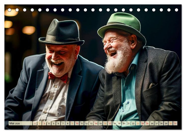 Produktbild: Lachen verzaubert (Tischkalender 2026 DIN A5 quer), CALVENDO Monatskalender