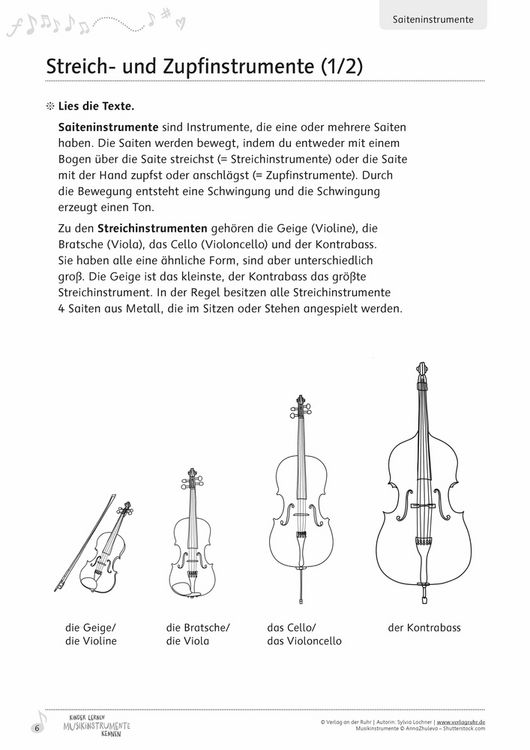 Produktbild: Kinder lernen Musikinstrumente kennen &ndash; Klasse 3/4