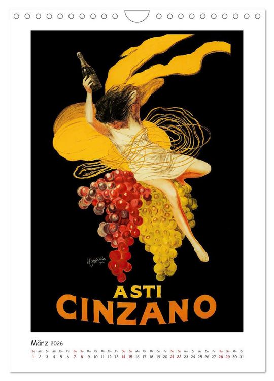 Produktbild: Leonetto Cappiello - Das goldene Zeitalter der Werbekunst (Wandkalender 2026 DIN A4 hoch), CALVENDO Monatskalender