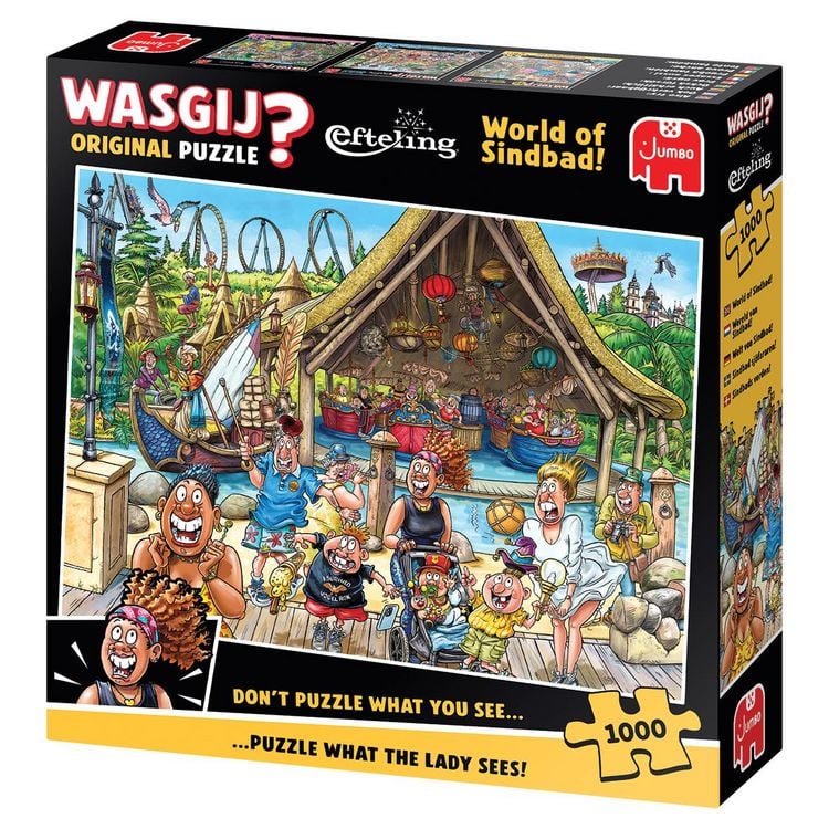 Produktbild: Wasgij Efteling - World of Sindbad - Puzzle 1000 Teile