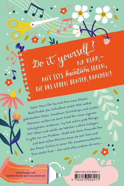 Produktbild: Ist doch Isy!, Band 2 - Von Lampenfieber, leckeren Rezepten und meinem Lieblingssong
