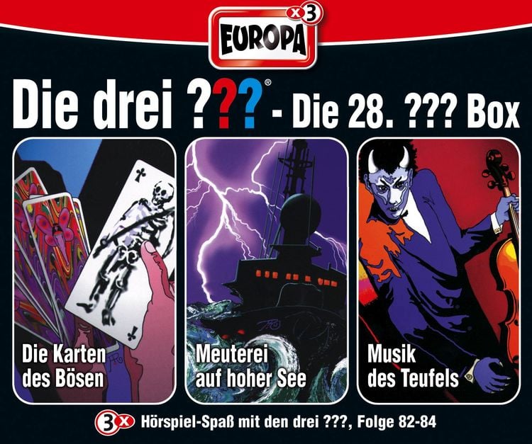 Bild vom Artikel Die drei ??? 28. Box (82-84) vom Autor Alfred Hitchcock