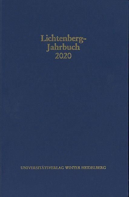 Produktbild: Lichtenberg-Jahrbuch 2020