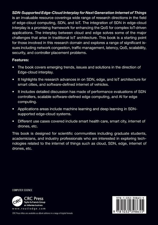 Produktbild: SDN-Supported Edge-Cloud Interplay for Next Generation Internet of Things