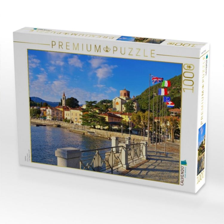 Produktbild: CALVENDO Puzzle Laveno | 1000 Teile Lege-Gr&ouml;&szlig;e 64x48cm Foto-Puzzle f&uuml;r gl&uuml;ckliche Stunden