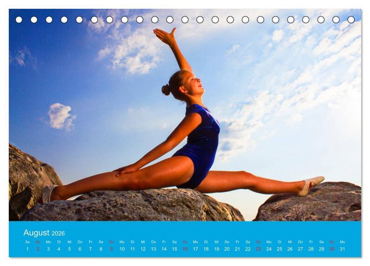 Produktbild: Unter freiem Himmel (Tischkalender 2026 DIN A5 quer), CALVENDO Monatskalender