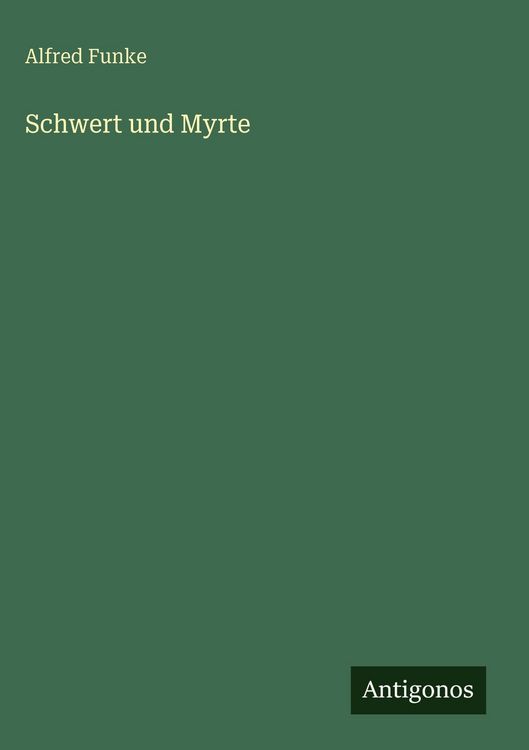 Produktbild: Schwert und Myrte