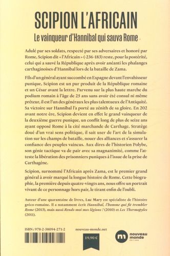 Produktbild: Scipion l'Africain : le vainqueur d'Hannibal qui sauva Rome