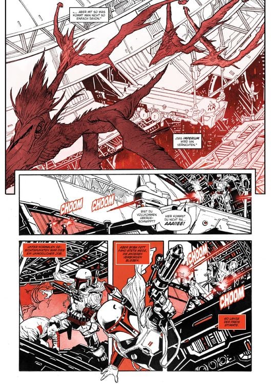 Produktbild: Star Wars Comics: Boba Fett - Schwarz, Weiss & Rot Deluxe