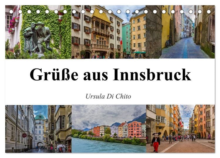 Produktbild: Gr&uuml;&szlig;e aus Innsbruck (Tischkalender 2026 DIN A5 quer), CALVENDO Monatskalender