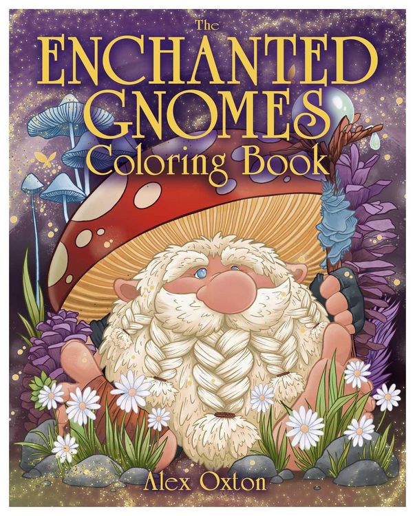 Produktbild: Enchanted Gnomes Coloring Book