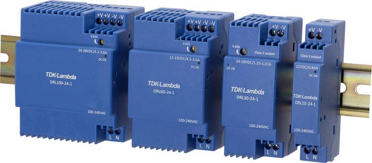 Produktbild: TDK-Lambda DRL30-12-1 Hutschienen-Netzteil (DIN-Rail) 12V 2.1A 25.2W Inhalt 1St.