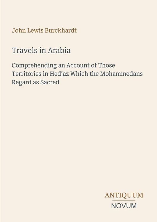 Produktbild: Travels in Arabia
