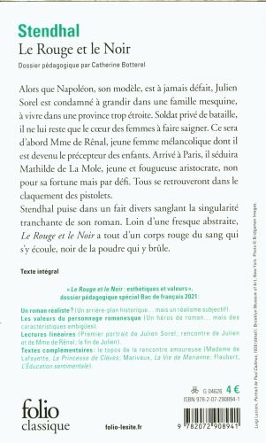 Produktbild: Le rouge et le noir