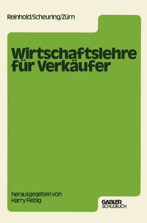 Produktbild: Wirtschaftslehre f&uuml;r Verk&auml;ufer
