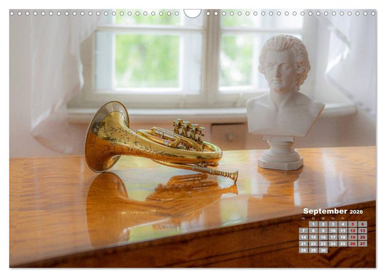 Produktbild: Markneukirchen - Musik & Landschaft einer Region (Wandkalender 2026 DIN A3 quer), CALVENDO Monatskalender
