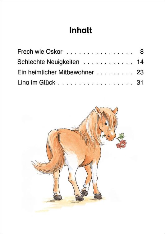 Produktbild: Lesel&ouml;wen 1. Klasse - Das neue Pferd in der Reitschule