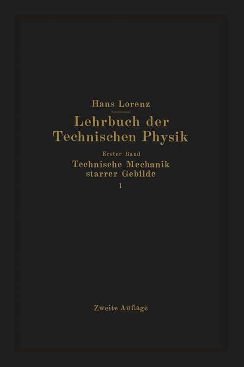 Produktbild: Technische Mechanik starrer Gebilde