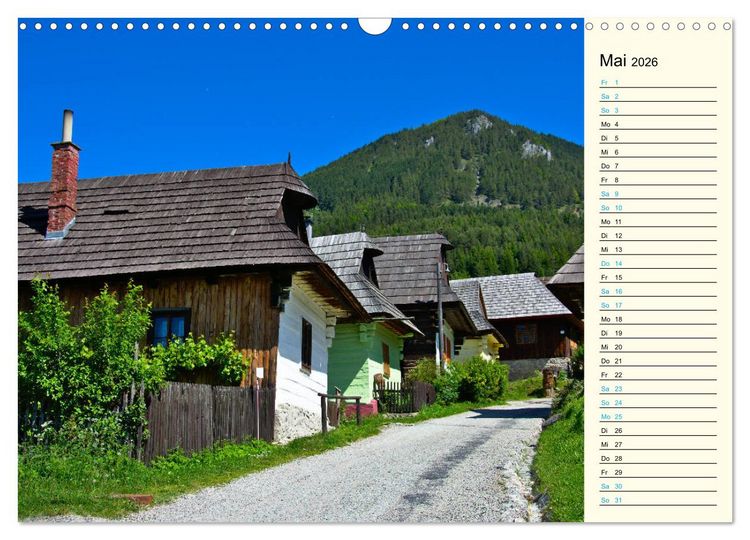 Produktbild: Slowakei - Abseits der Hohen Tatra (Wandkalender 2026 DIN A3 quer), CALVENDO Monatskalender