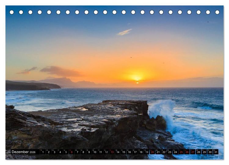 Produktbild: Fuerteventura (Tischkalender 2026 DIN A5 quer), CALVENDO Monatskalender