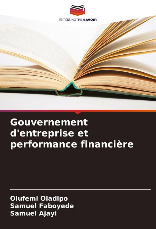 Produktbild: Gouvernement d'entreprise et performance financi&egrave;re
