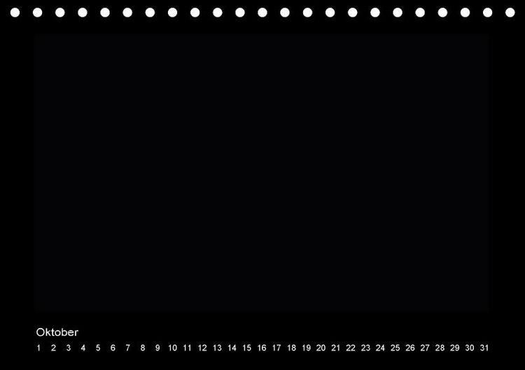 Produktbild: Geburtstags - Bastelkalender - Schwarz (Tischkalender immerw&auml;hrend DIN A5 quer)