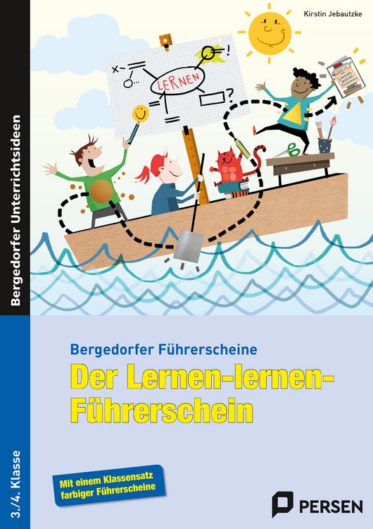 Produktbild: Der Lernen-lernen-F&uuml;hrerschein - 3./4. Klasse