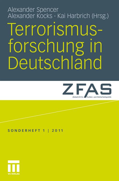 Produktbild: Terrorismusforschung in Deutschland