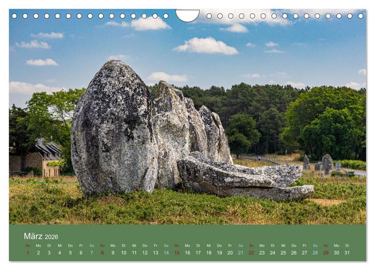 Produktbild: Mysteri&ouml;se Megalithen (Wandkalender 2026 DIN A4 quer), CALVENDO Monatskalender