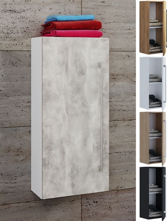 Produktbild: Holz Badm&ouml;bel Midischrank Badschrank Bad Badinos D