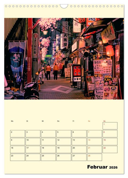 Produktbild: Japan - Hightech und viel Tradition (Wandkalender 2026 DIN A3 hoch), CALVENDO Monatskalender