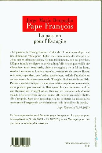 Produktbild: La passion pour l'Evangile