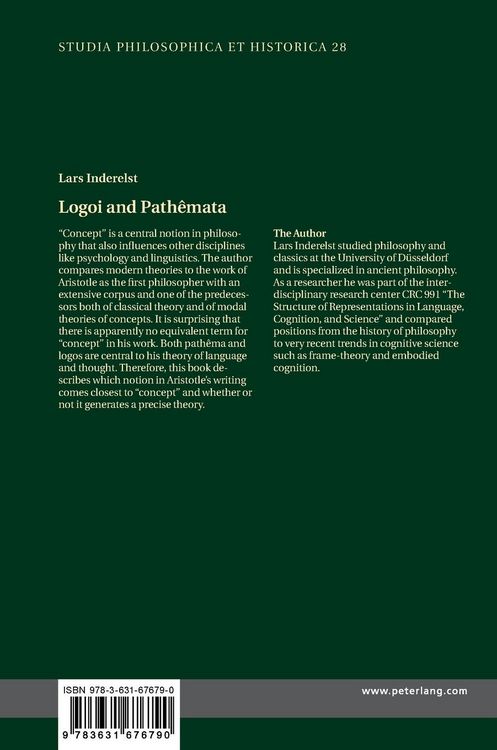 Produktbild: Logoi and Path&ecirc;mata
