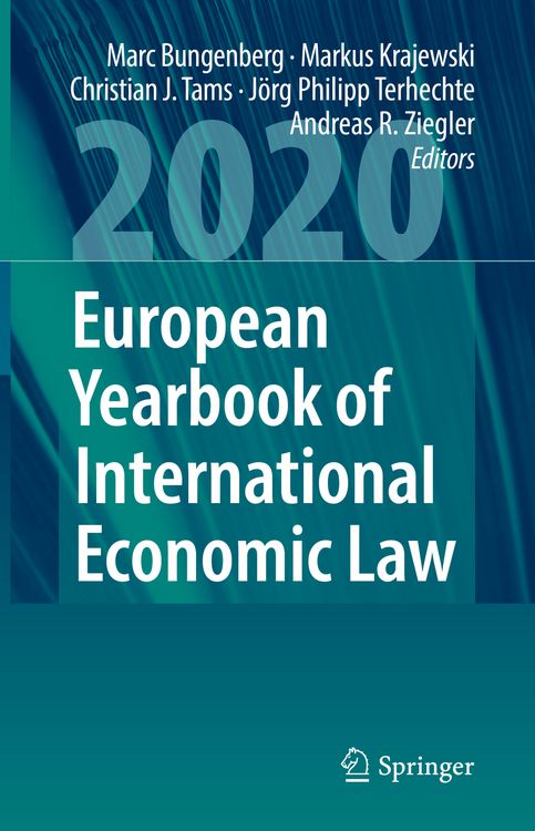 Produktbild: European Yearbook of International Economic Law 2020