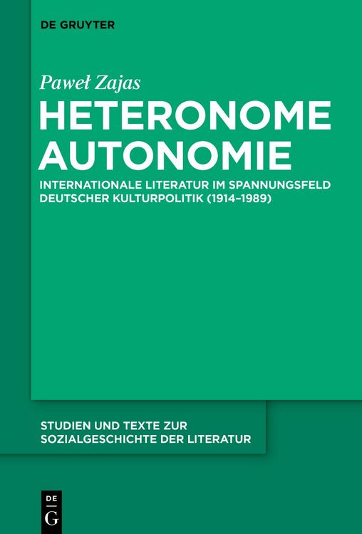 Produktbild: Heteronome Autonomie