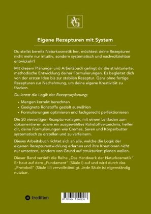 Produktbild: Naturkosmetik - Die Rezeptur-Logik - S&auml;ule II - Eigene Rezepte entwickeln
