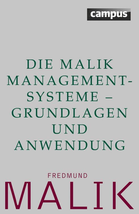 Produktbild: Die Malik ManagementSysteme - Grundlagen und Anwendung