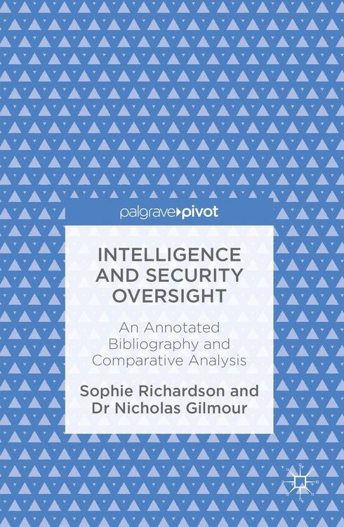 Produktbild: Intelligence and Security Oversight