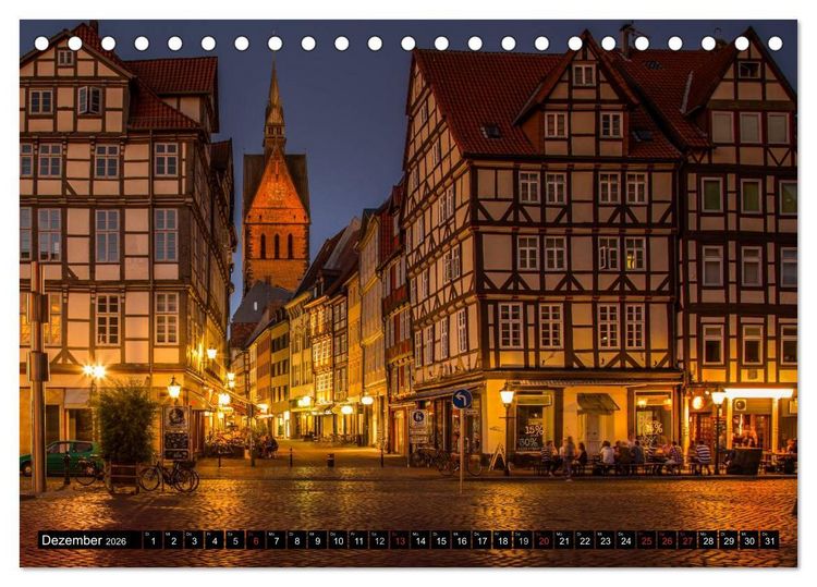 Produktbild: Hannover von seinen sch&ouml;nsten Seiten (Tischkalender 2026 DIN A5 quer), CALVENDO Monatskalender