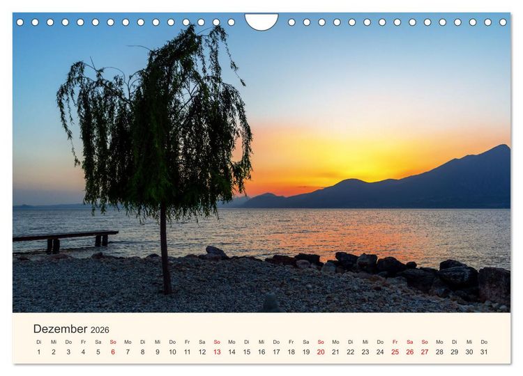 Produktbild: Wanderreise Gardasee (Wandkalender 2026 DIN A4 quer), CALVENDO Monatskalender