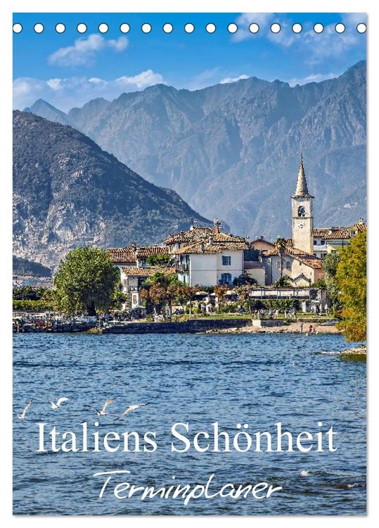 Produktbild: Italiens Sch&ouml;nheit - Terminplaner (Tischkalender 2026 DIN A5 hoch), CALVENDO Monatskalender