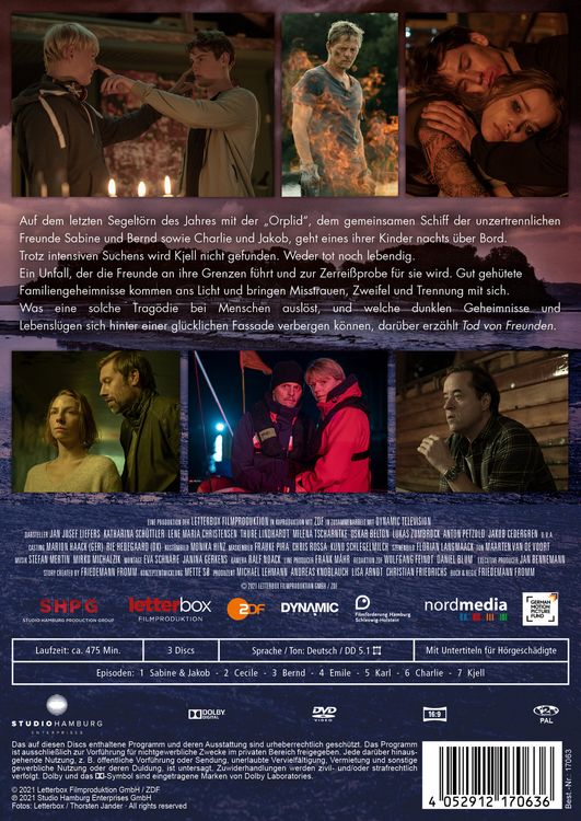 Produktbild: Tod von Freunden [3 DVDs]