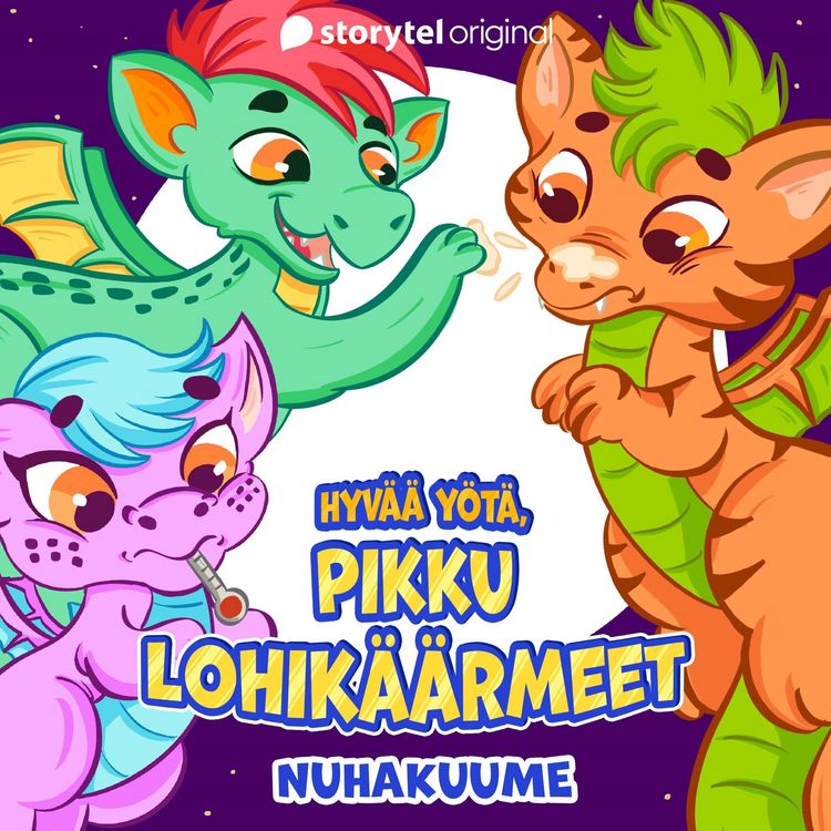 Produktbild: Hyv&auml;&auml; y&ouml;t&auml;, pikku lohik&auml;&auml;rmeet: Nuhakuume