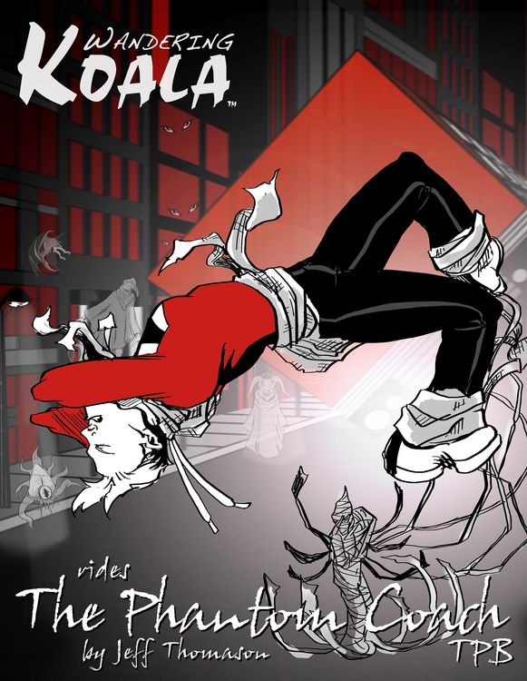 Produktbild: Wandering Koala Rides the Phantom Coach Tpb (Wandering Koala Comics, #3)