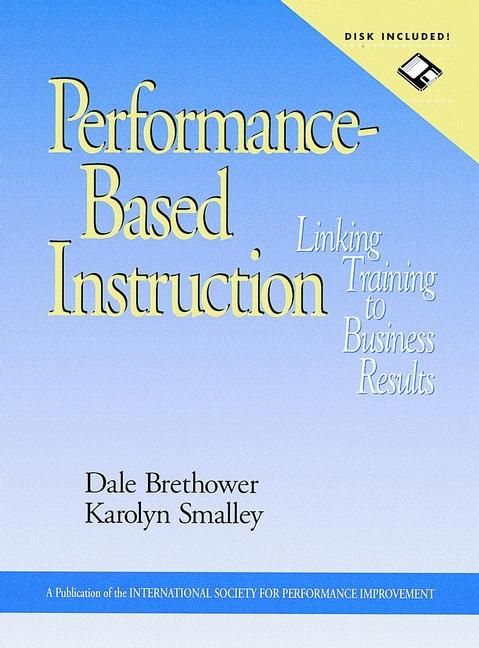 Produktbild: Performance-Based Instruction, Includes a Microsoft Word Diskette