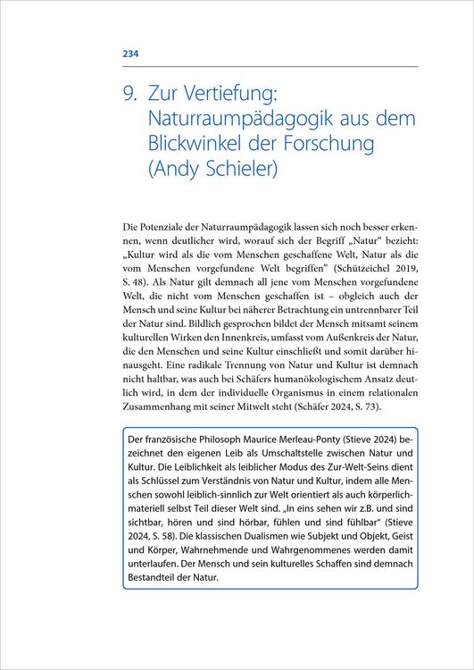 Produktbild: Handbuch Naturraump&auml;dagogik