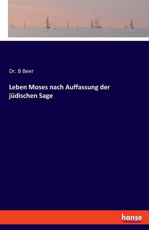 Produktbild: Leben Moses nach Auffassung der j&uuml;dischen Sage