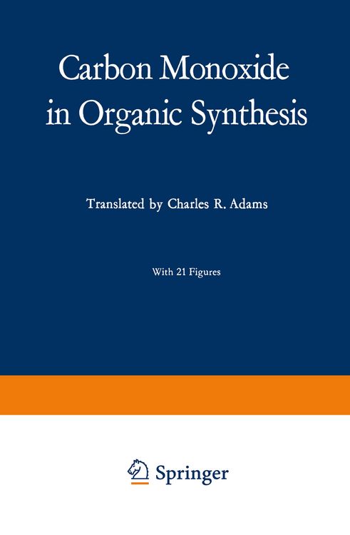 Produktbild: Carbon Monoxide in Organic Synthesis